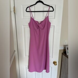 New with Tags See You Monday Size Medium Pink Slip Dress with Twist Bust